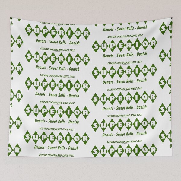 Item preview, Superior Donuts Retro Green designed and sold by Normbot2000.