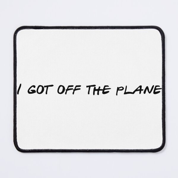 Item preview, I Got Off The Plane Travel Retro Style designed and sold by NicolasGlowArt.
