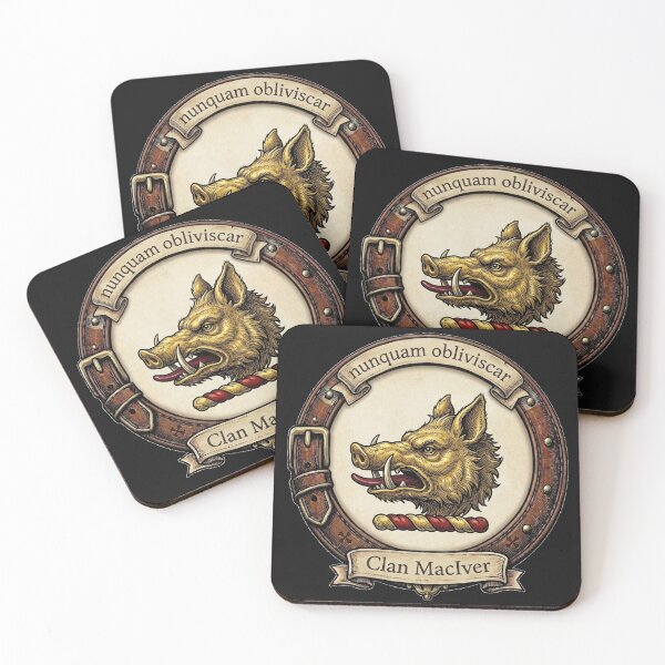 Item preview, Clan MacIver Crest designed and sold by BagTown Clans.