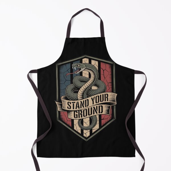 Item preview, Stand Your Ground Tactical Rattlesnake Military Badge designed and sold by OldGloryForge.