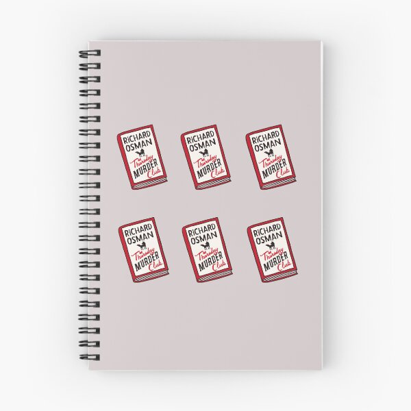 Item preview, The Thursday murder club books designed and sold by lalashellsArt.