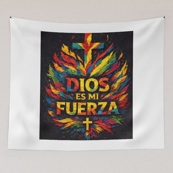 Item preview, Dios es mi fuerza designed and sold by MARSHORY.