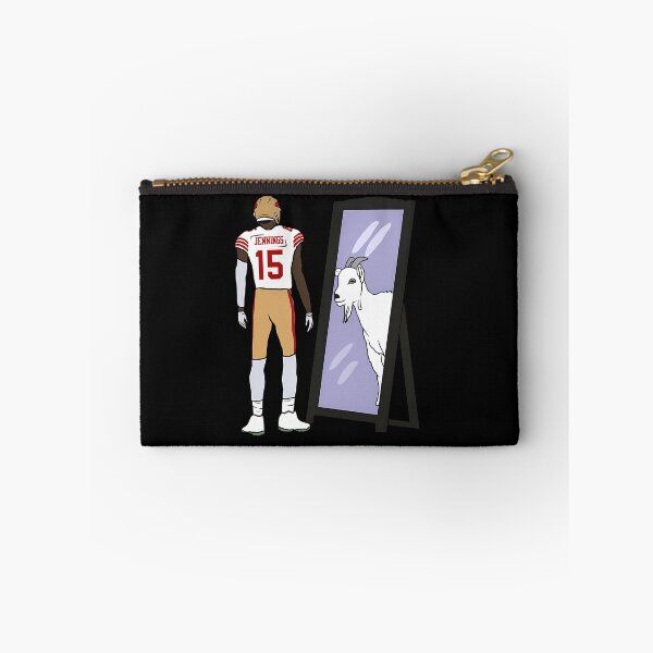 Item preview, Jauan Jennings Mirror GOAT  designed and sold by Cejo1.
