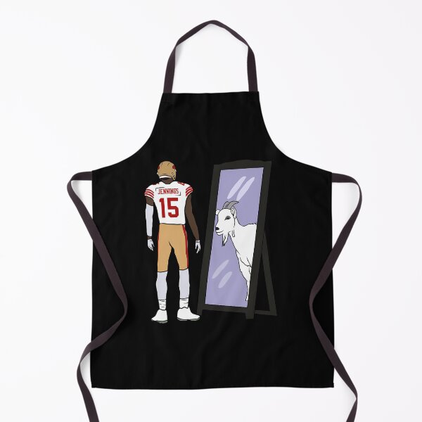 Item preview, Jauan Jennings Mirror GOAT  designed and sold by Cejo1.