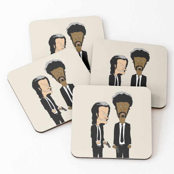 Item preview, Pulp Fiction - Beavis and Butt-Head Style (full color) designed and sold by ZERO-MIND.