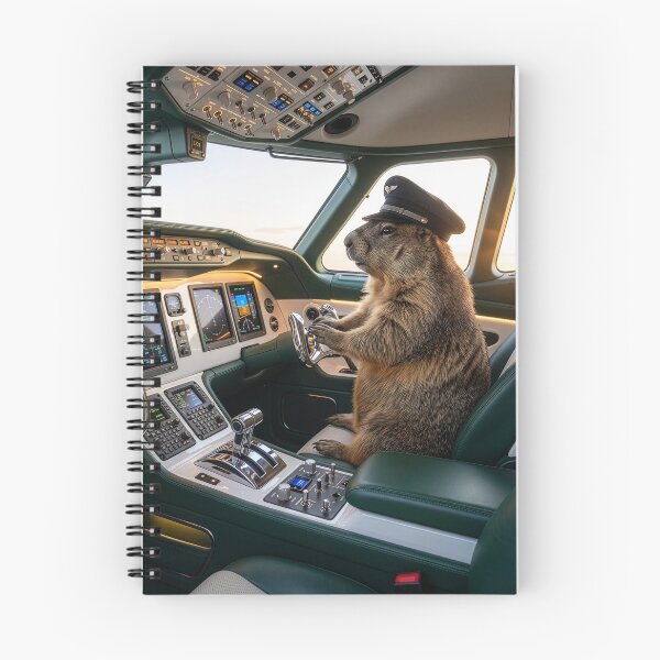 Item preview, Groundhog Pilot Rules the Stratosphere designed and sold by Tridentulus.