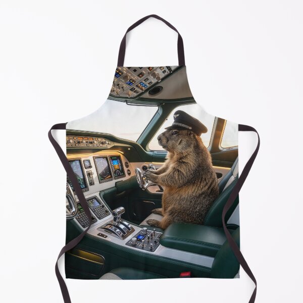 Item preview, Groundhog Pilot Rules the Stratosphere designed and sold by Tridentulus.