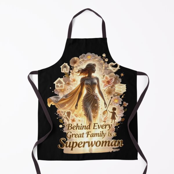 Item preview, Behind Every Great Family Is a Superwoman - woman gratitude and recognition gifts designed and sold by YourTrendyTees.