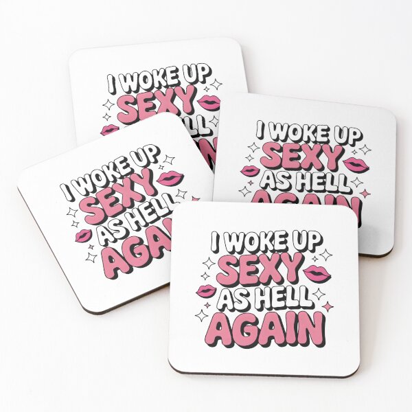 Item preview, I Woke Up Sexy As Hell Again Funny Women Sarcastic Confidence Shirt designed and sold by Milosstudio.