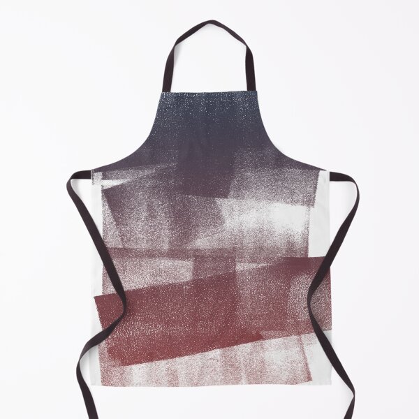 Item preview, Swatch Sample Textured Monoprint - Dusk to Ruby Gradient designed and sold by Irene Estelle.