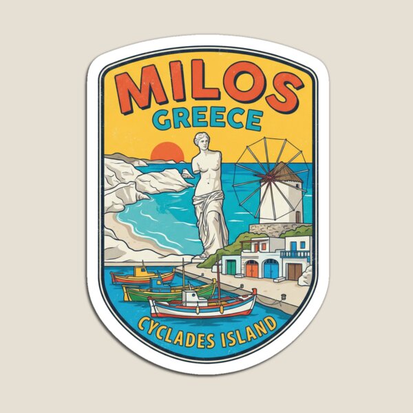 Item preview, Funny Milos Greece Souvenir Gift for Tourists designed and sold by MichaeIRellov.