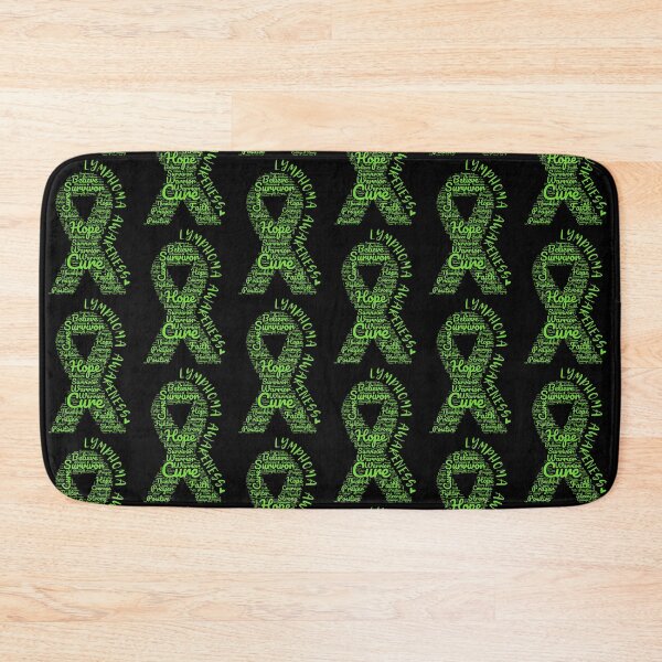 Item preview, Lymphoma Awareness Green Ribbon designed and sold by Rosemarie Guieb Designs.