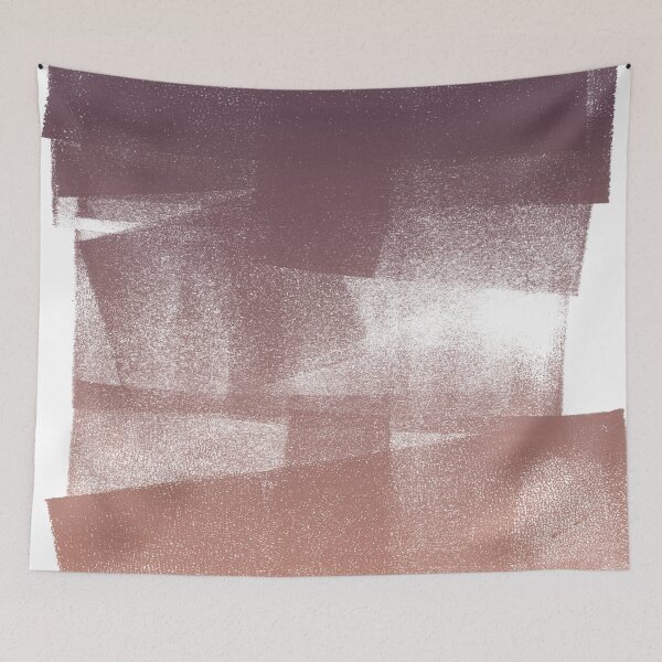 Item preview, Swatch Sample Textured Monoprint - Fig to Coral Gradient designed and sold by Irene Estelle.