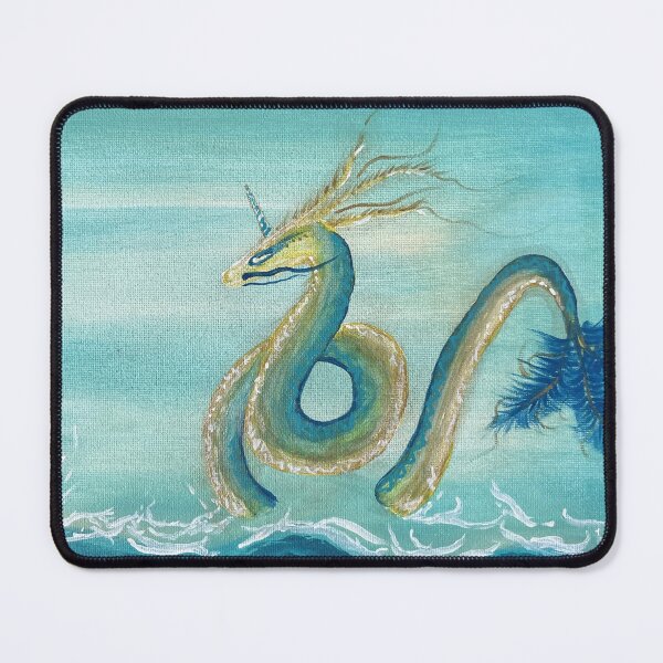 Item preview, Mythical Sea Dragon Fantasy Painting designed and sold by PeridotGypsy.