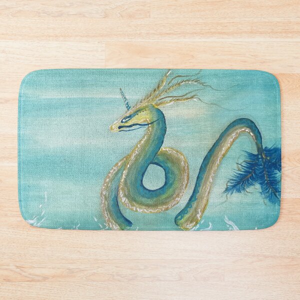 Item preview, Mythical Sea Dragon Fantasy Painting designed and sold by PeridotGypsy.