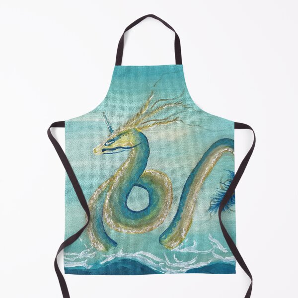 Item preview, Mythical Sea Dragon Fantasy Painting designed and sold by PeridotGypsy.