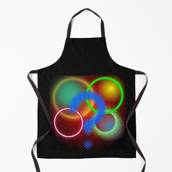 Item preview, Neon Abstract Question Mark – Colorful Glow Digital Art designed and sold by MariMarArt.