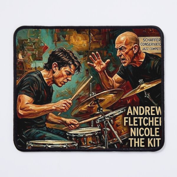 Item preview, The Price of Greatness: Textured Impasto Musical Poster designed and sold by Art's Diner.