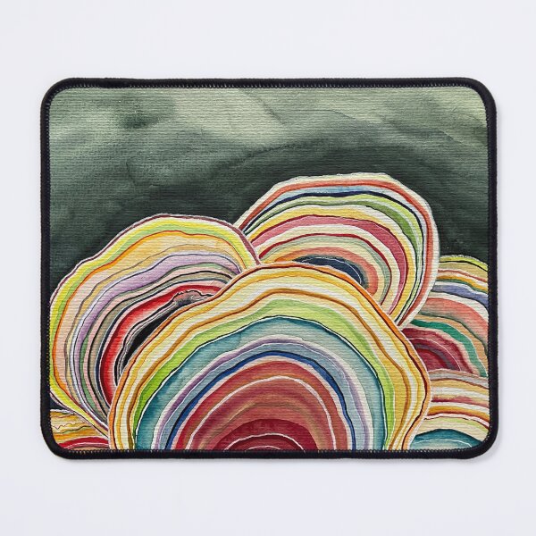 Item preview, Tramete number 2 I fungi I Abstract mushroom world designed and sold by DanjaArt.