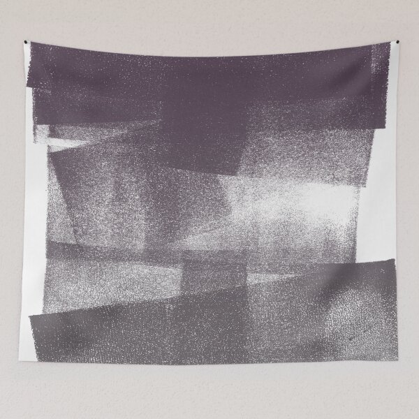 Item preview, Swatch Sample Textured Monoprint - Fig to Slate Gradient designed and sold by Irene Estelle.