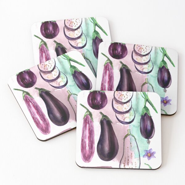 Item preview, Eggplant botanical designed and sold by bokasin.