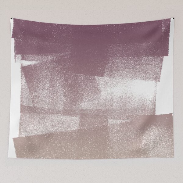 Item preview, Swatch Sample Textured Monoprint - Beet to Dove Gradient designed and sold by Irene Estelle.