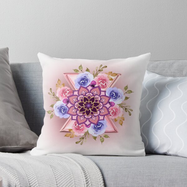Item preview, Pastel Floral Mandala-Sacred Geometry Spiritual Art designed and sold by Palette-Vibes.