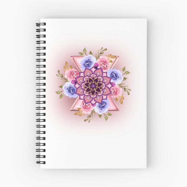 Item preview, Pastel Floral Mandala-Sacred Geometry Spiritual Art designed and sold by Palette _Vibes.