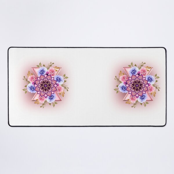 Item preview, Pastel Floral Mandala-Sacred Geometry Spiritual Art designed and sold by Palette-Vibes.