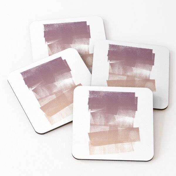 Item preview, Swatch Sample Textured Monoprint - Beet to Melon Gradient designed and sold by Irene Estelle.