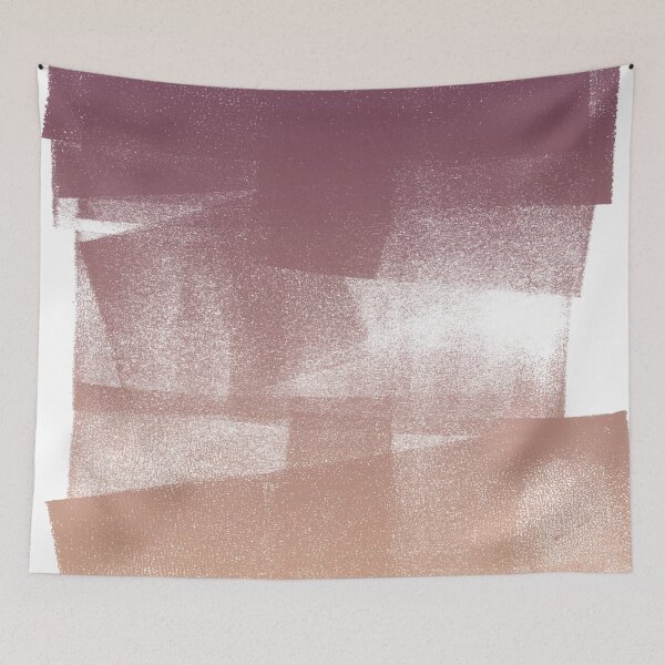 Item preview, Swatch Sample Textured Monoprint - Beet to Melon Gradient designed and sold by Irene Estelle.