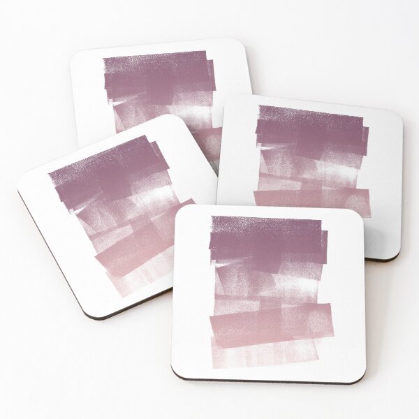 Item preview, Swatch Sample Textured Monoprint - Beet to Rose Gradient designed and sold by Irene Estelle.