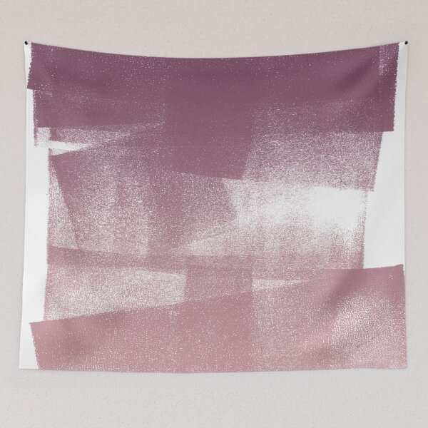 Item preview, Swatch Sample Textured Monoprint - Beet to Rose Gradient designed and sold by Irene Estelle.