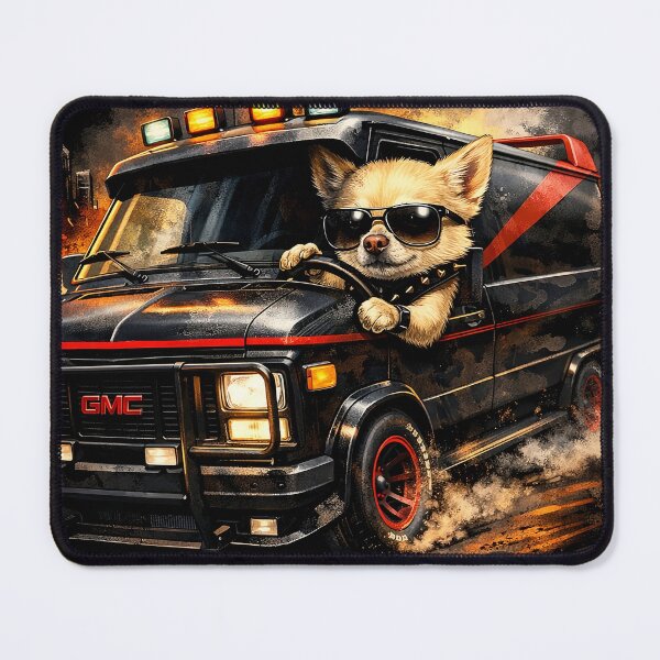 Item preview, Retro 80s Mr T Chihuahua A-Team designed and sold by D S DESIGNS .