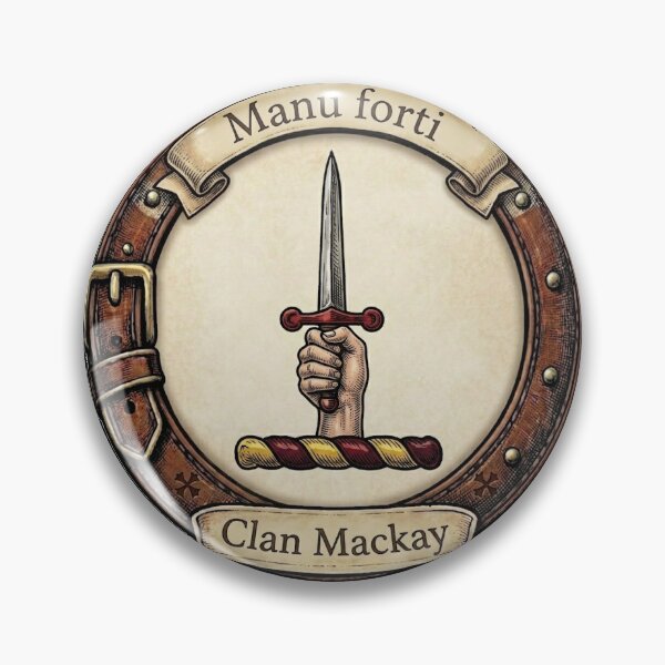 Item preview, Clan Mackay Crest designed and sold by BagTown Clans.