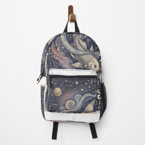 Item preview, Pisces Zodiac Fish – Vintage Star Map Celestial Illustration designed and sold by urbinet.