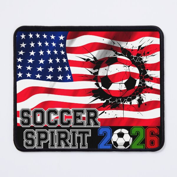 Item preview, Soccer Spirit 2026 USA Flag Football Breakthrough designed and sold by area248.