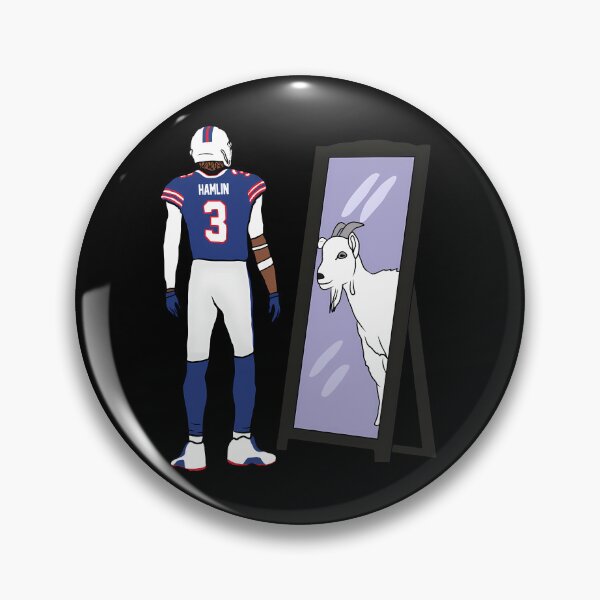 Item preview, Damar Hamlin Mirror GOAT  designed and sold by HellOutfit.
