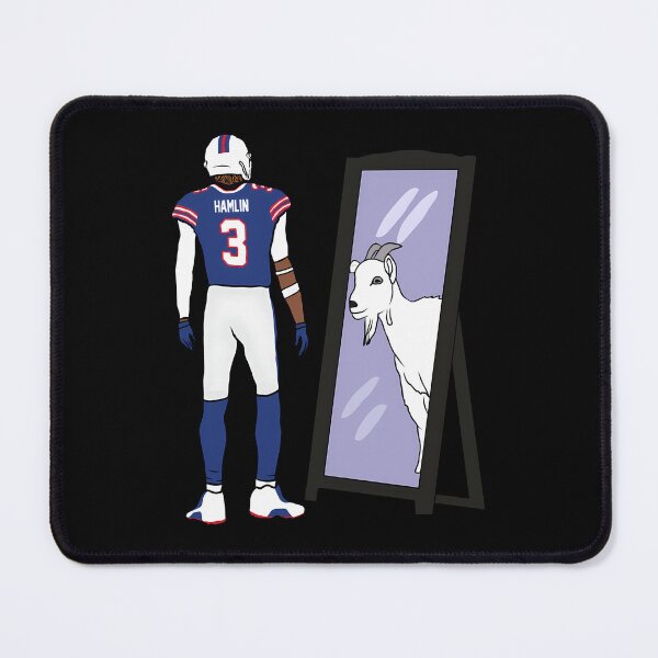 Item preview, Damar Hamlin Mirror GOAT  designed and sold by HellOutfit.