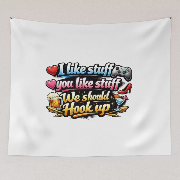 Item preview, I Like Stuff You Like – Fun Unisex Graphic Tee for Everyday Wear designed and sold by MoolokaiApperal.