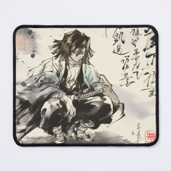 Item preview, Obanai Iguro Sumi-e  designed and sold by AnimeArsenalPrints.