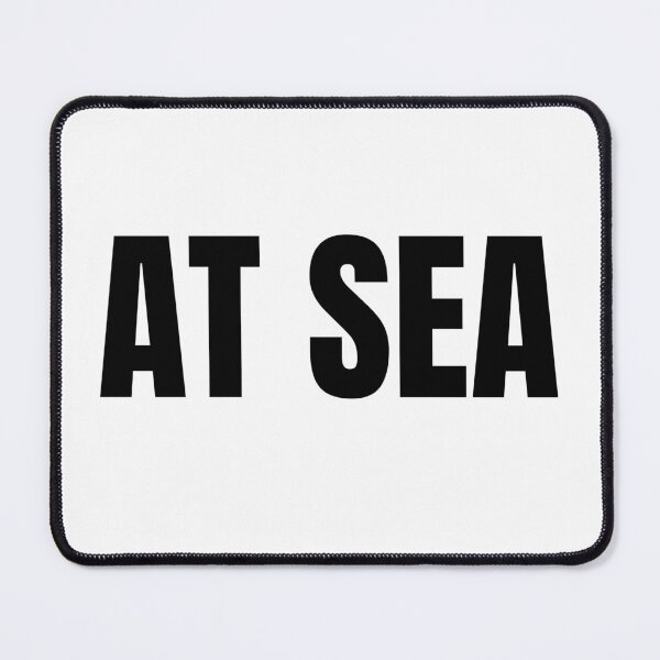 Item preview, At Sea (Black) designed and sold by ShipCrewNation.