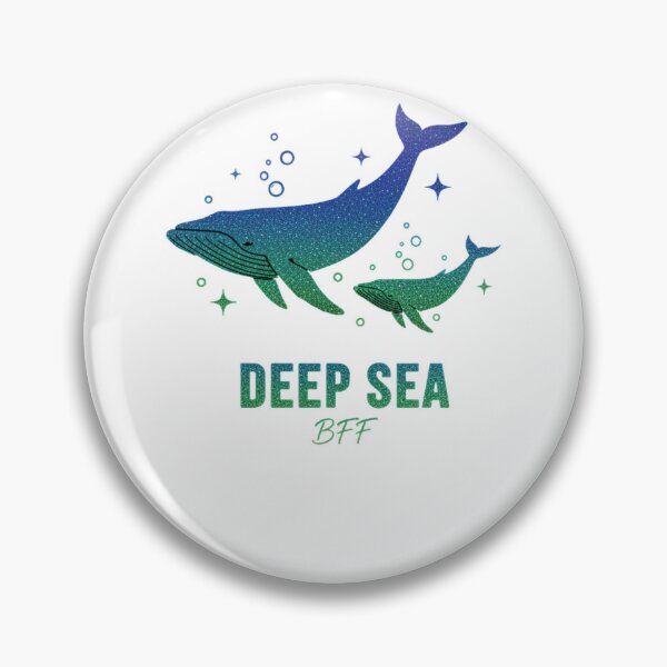 Item preview, Deep Sea BFF Whale designed and sold by rawaart1.