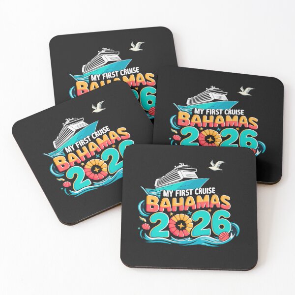 Item preview, My First Cruise Bahamas 2026 – Pamiątka z Pierwszego Rejsu na Bahamy designed and sold by Aquarius-club.