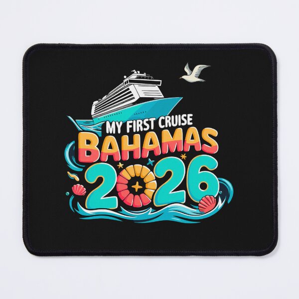 Item preview, My First Cruise Bahamas 2026 – Pamiątka z Pierwszego Rejsu na Bahamy designed and sold by Aquarius-club.
