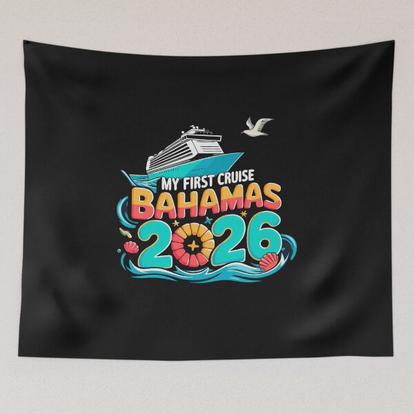 Item preview, My First Cruise Bahamas 2026 – Pamiątka z Pierwszego Rejsu na Bahamy designed and sold by Aquarius-club.