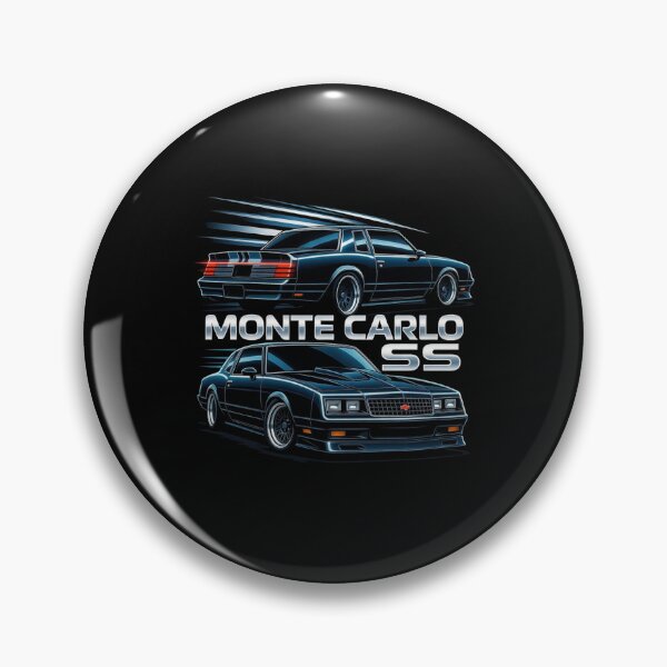 Aperçu de l'œuvre T-shirt graphique style aérocoupé Monte Carlo SS 1985 créée et vendue par TheArtOfCar.