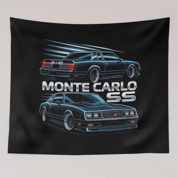 Item preview, 1985 Monte Carlo SS Aerocoupe Style Graphic Tee designed and sold by TheArtOfCar.
