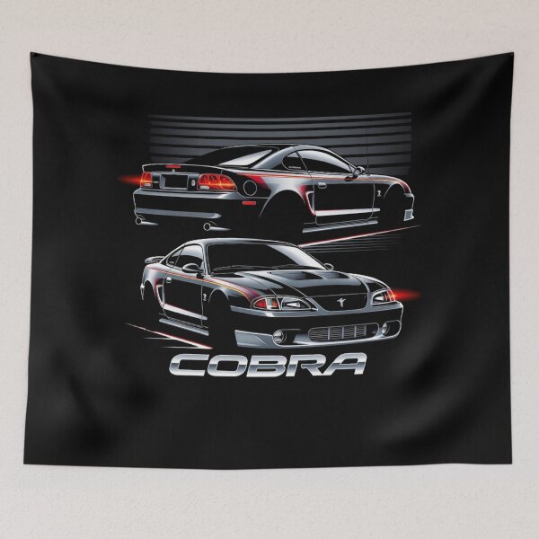 Item preview, 1994 Mustang Cobra SVT Dual View Muscle Car Tee designed and sold by TheArtOfCar.