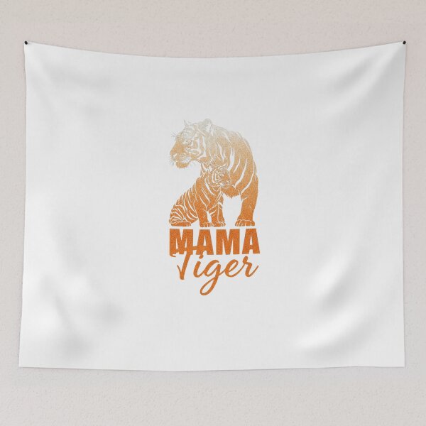 Item preview, Mama Tiger designed and sold by rawaart1.
